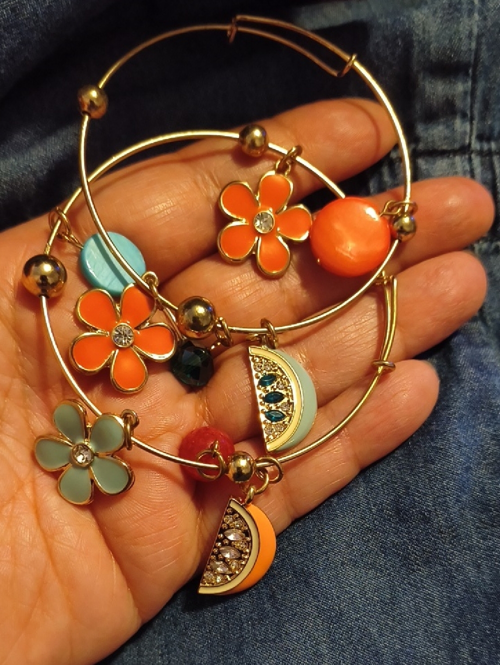 BEAUTIFUL Summer Bangles Set Of 2